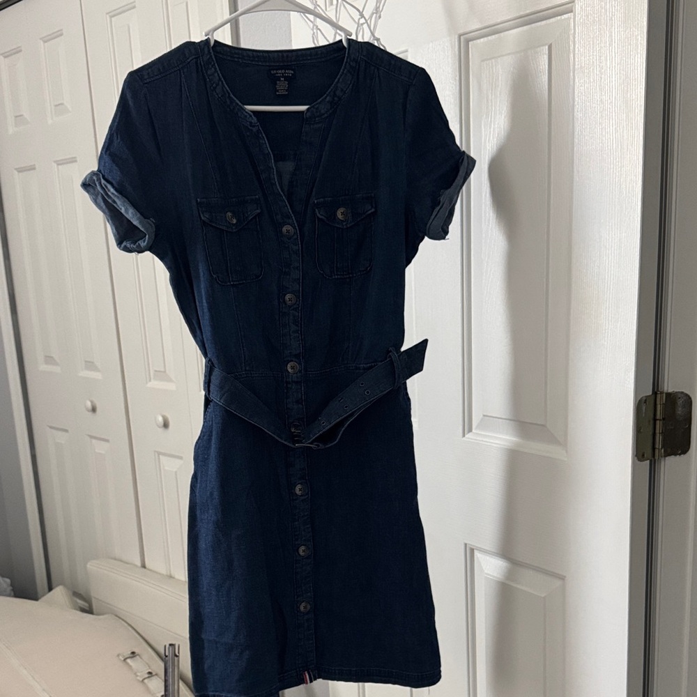 U.S. Polo Assn. Dark Blue Mini Dress